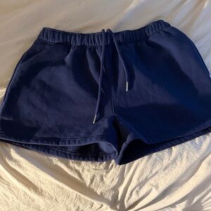 Cotton On Dark Blue Women's Athletic Shorts